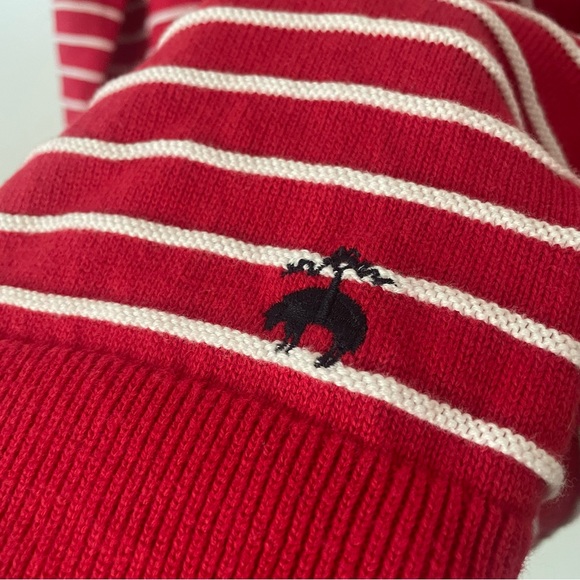 Brooks Brothers Cotton Drawstring Hoodie Sweater - Picture 2 of 6